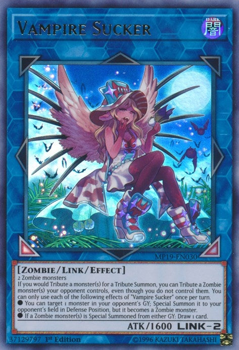Image for Vampire Sucker (2019 Gold Sarcophagus Tin Mega Pack) (MP19-EN030) - YuGiOh