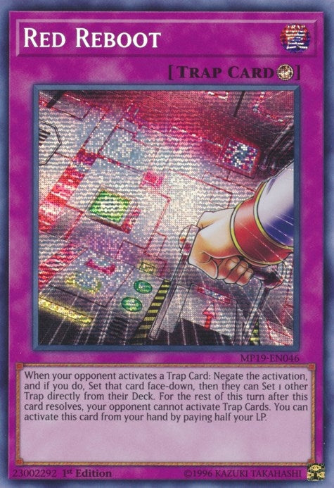 Image for Red Reboot (2019 Gold Sarcophagus Tin Mega Pack) (MP19-EN046) - YuGiOh