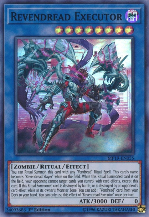 Image for Revendread Executor (2019 Gold Sarcophagus Tin Mega Pack) (MP19-EN055) - YuGiOh