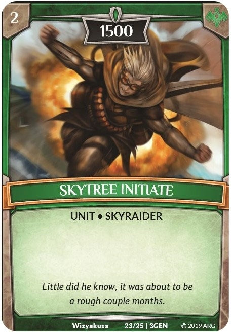 Image for Skytree Initiate (Expansion Pack 1: Generations) (23/25 | 3GEN) - Argent Saga TCG