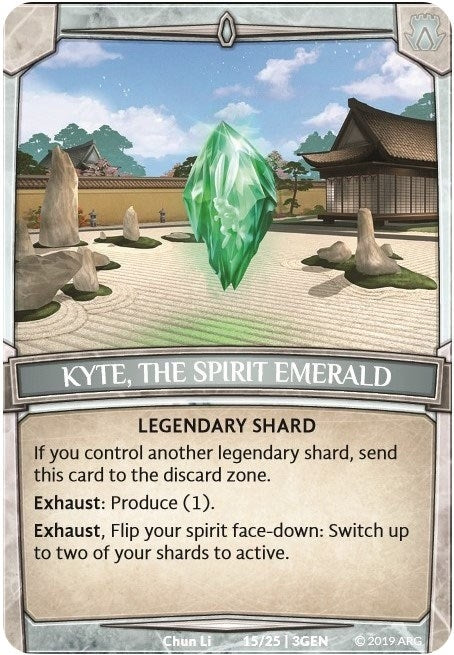 Image for Kyte, the Spirit Emerald (Expansion Pack 1: Generations) (15/25 | 3GEN) - Argent Saga TCG