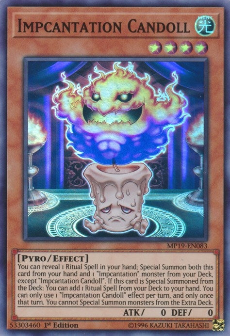Image for Impcantation Candoll (2019 Gold Sarcophagus Tin Mega Pack) (MP19-EN083) - YuGiOh