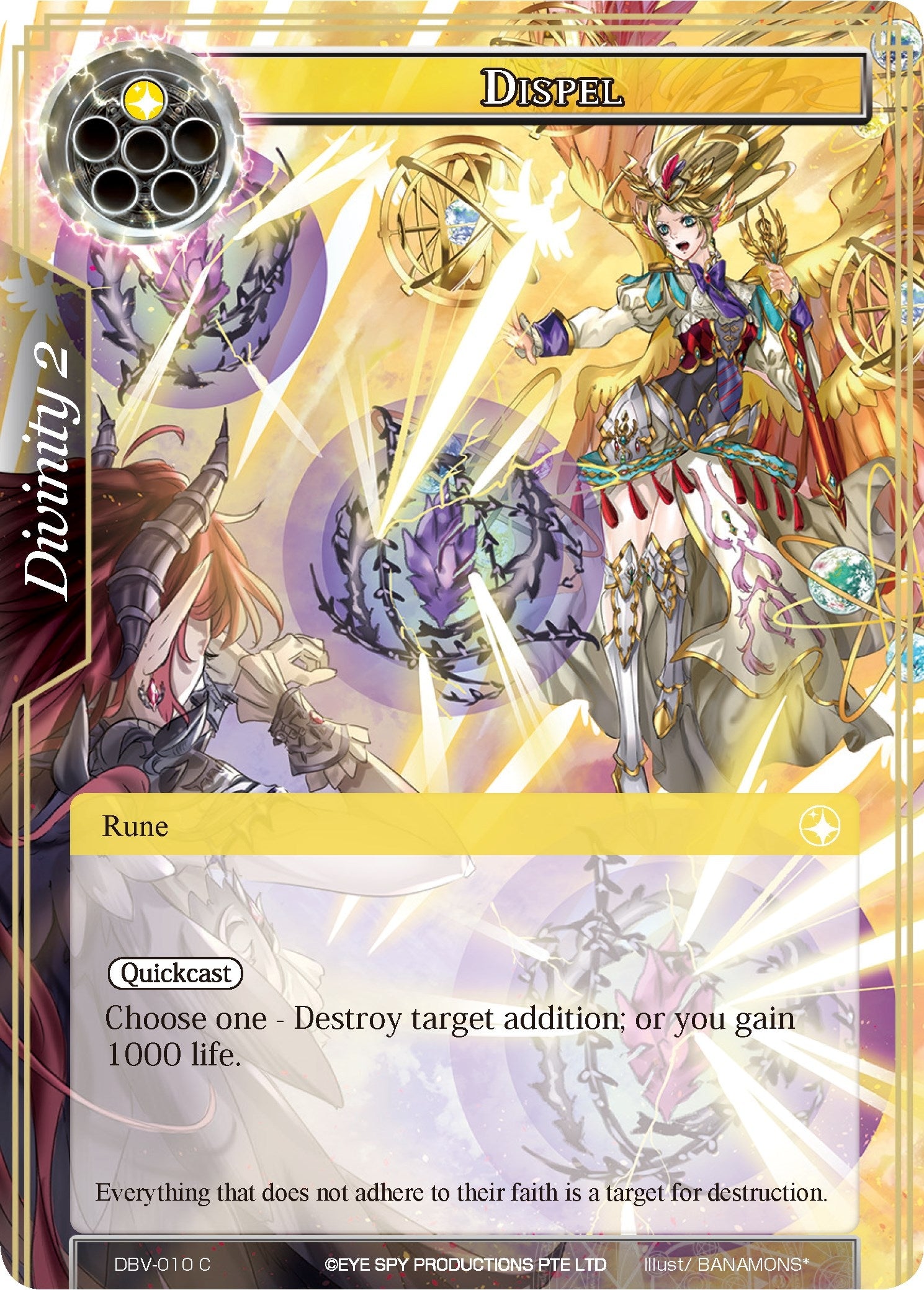 Image for Dispel (The Decisive Battle of Valhalla) (DBV-010) - Force of Will