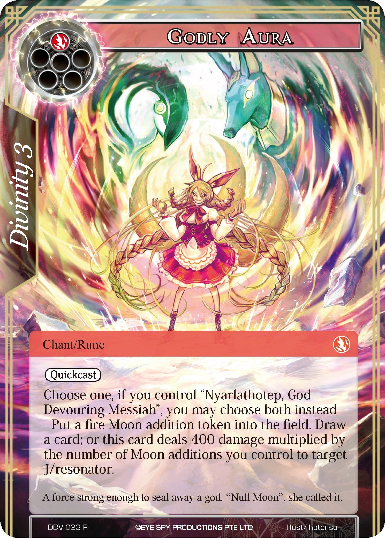 Image for Godly Aura (The Decisive Battle of Valhalla) (DBV-023) - Force of Will