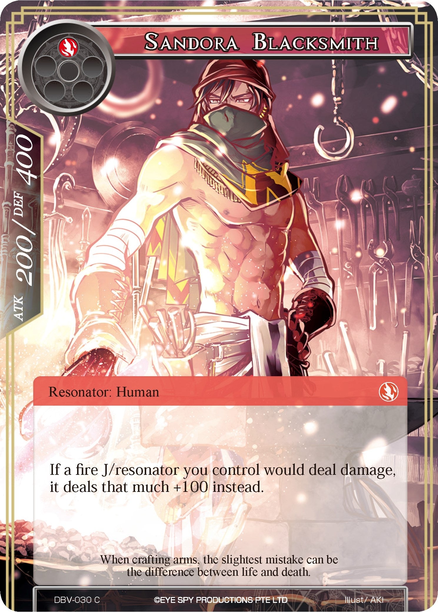Image for Sandora Blacksmith (The Decisive Battle of Valhalla) (DBV-030) - Force of Will