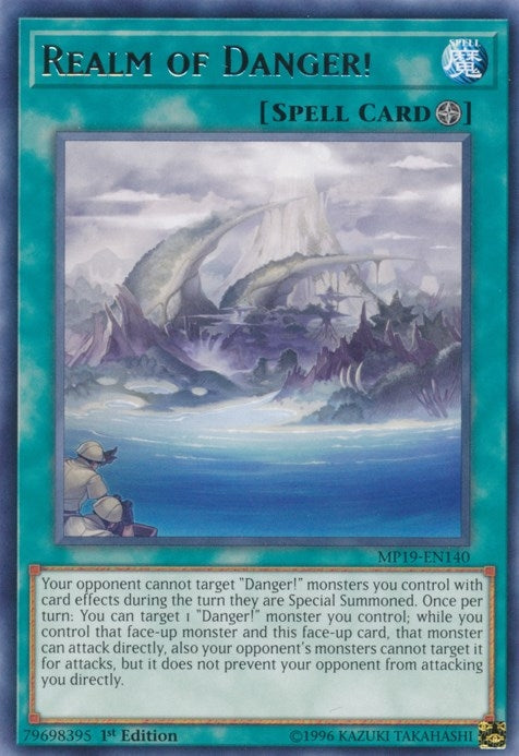 Image for Realm of Danger! (2019 Gold Sarcophagus Tin Mega Pack) (MP19-EN140) - YuGiOh