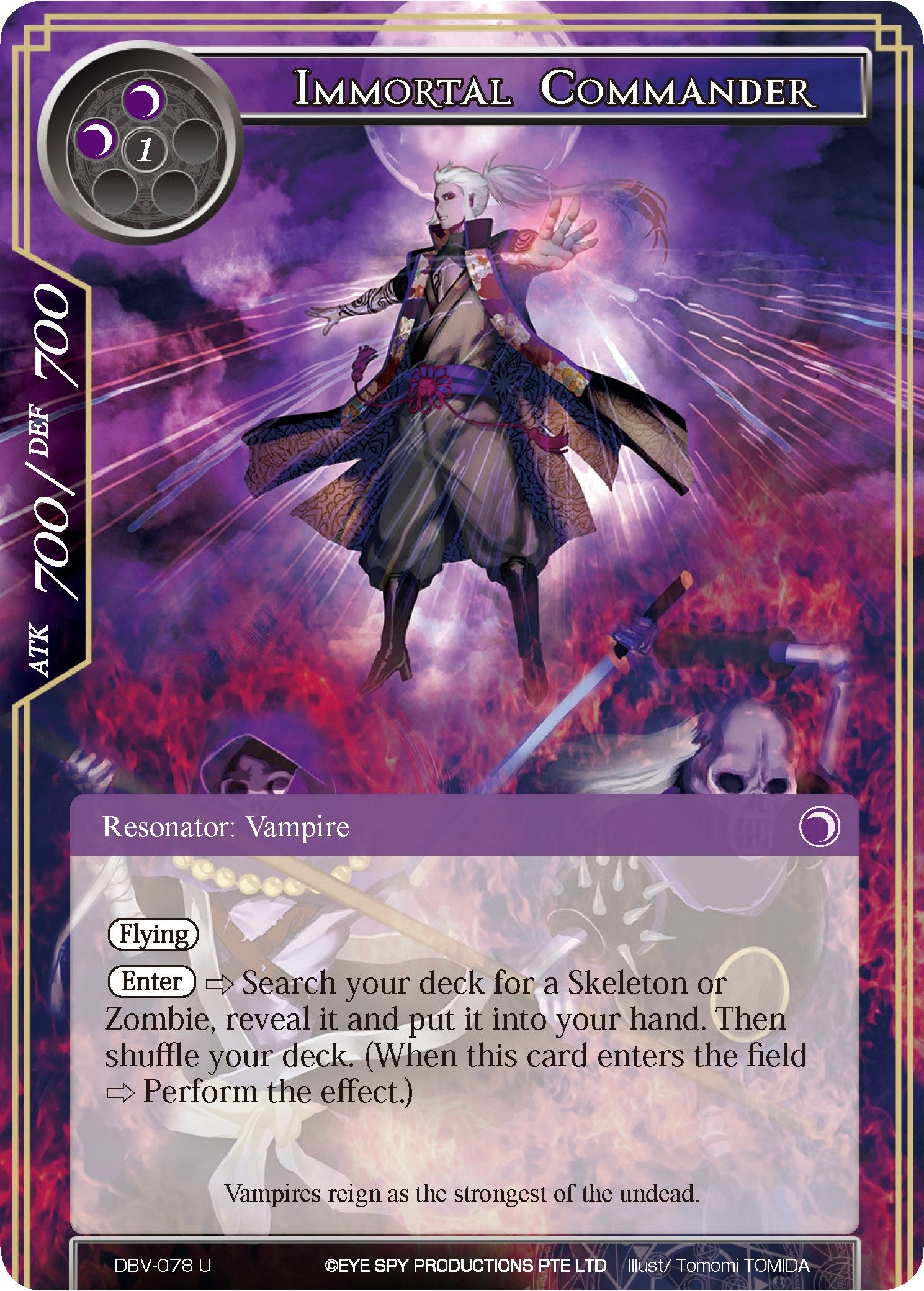 Image for Immortal Commander (The Decisive Battle of Valhalla) (DBV-078) - Force of Will