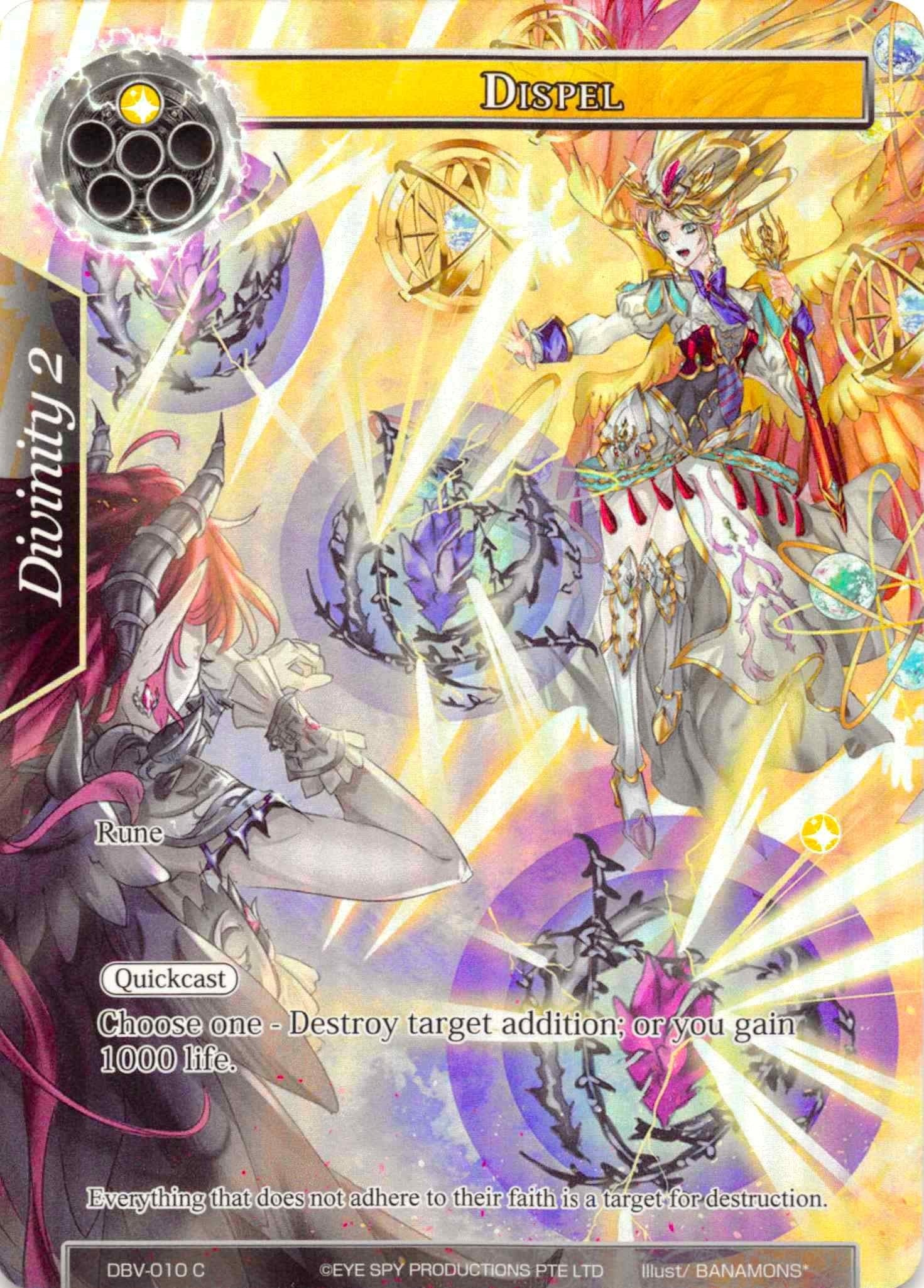 Image for Dispel (Full Art) (The Decisive Battle of Valhalla) (DBV-010) - Force of Will
