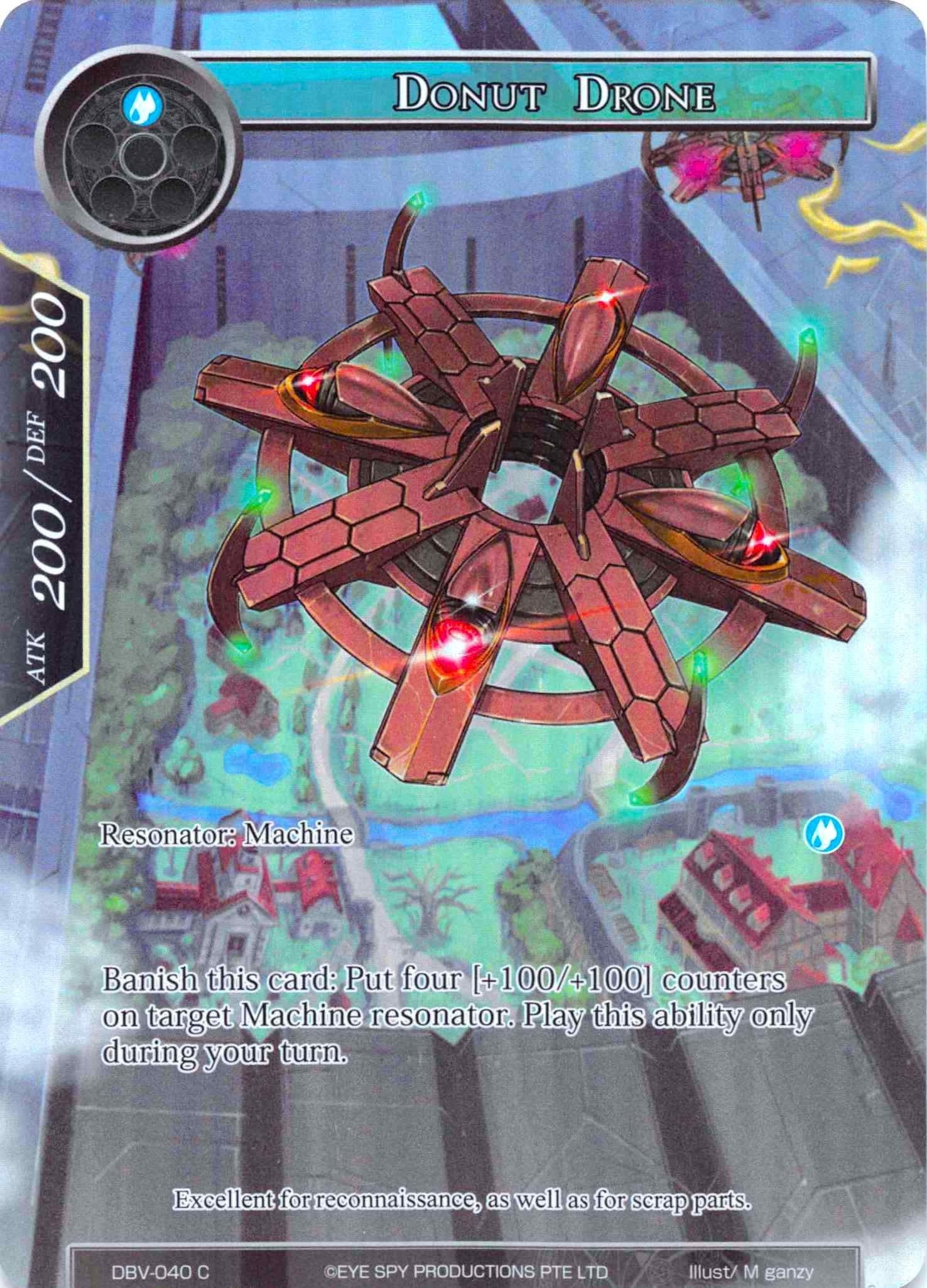 Image for Donut Drone (Full Art) (The Decisive Battle of Valhalla) (DBV-040) - Force of Will