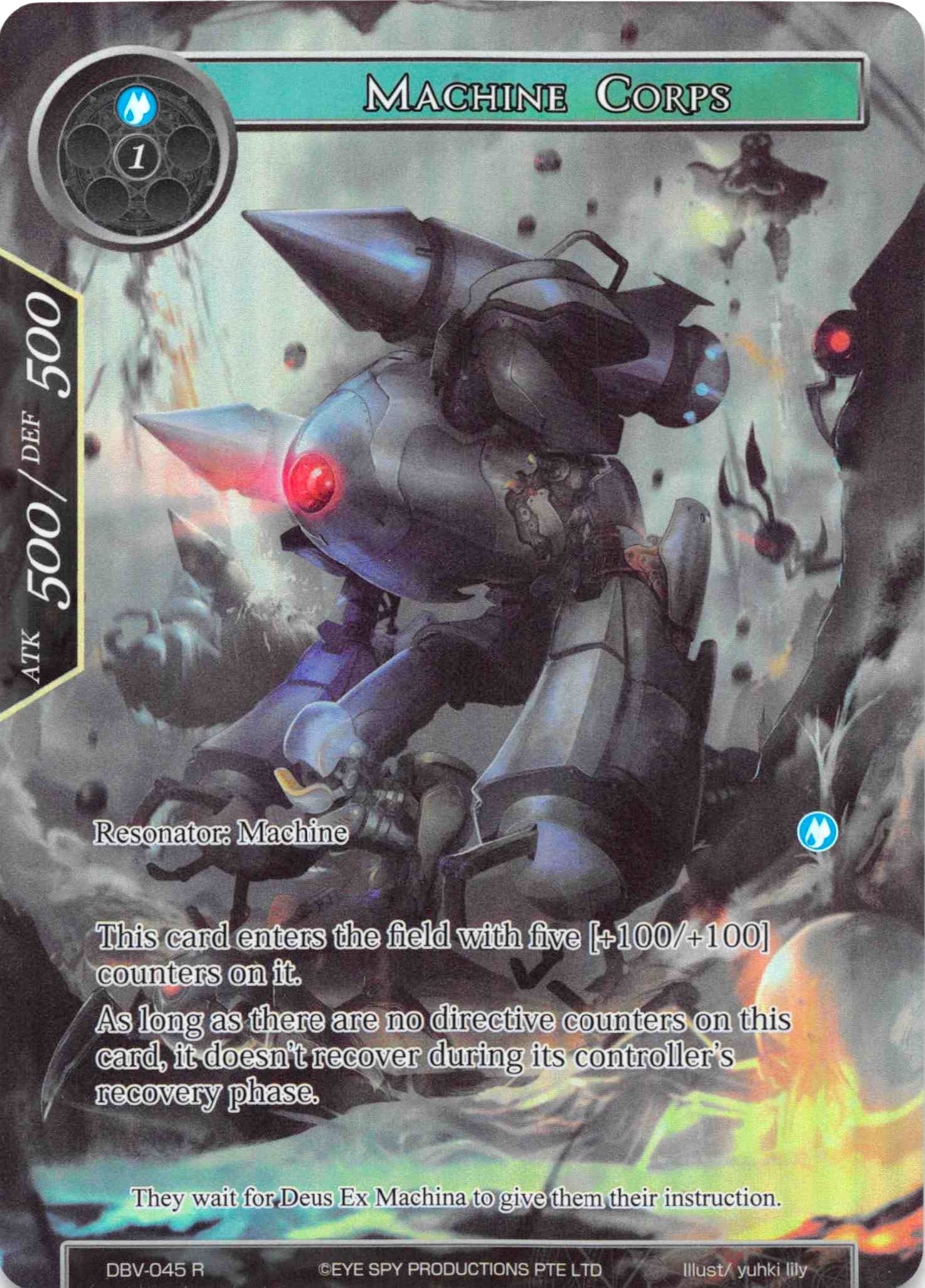 Image for Machine Corps (Full Art) (The Decisive Battle of Valhalla) (DBV-045) - Force of Will