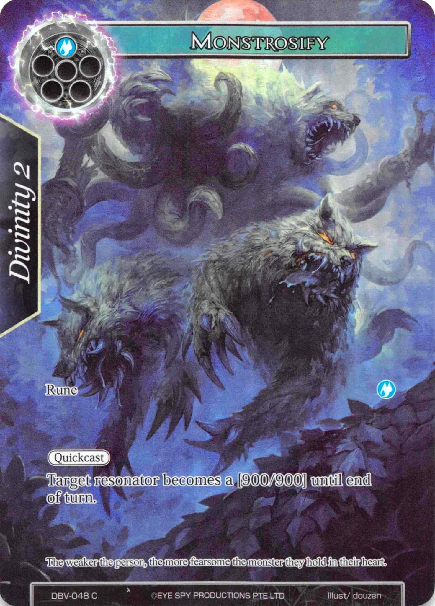 Image for Monstrosify (Full Art) (The Decisive Battle of Valhalla) (DBV-048) - Force of Will