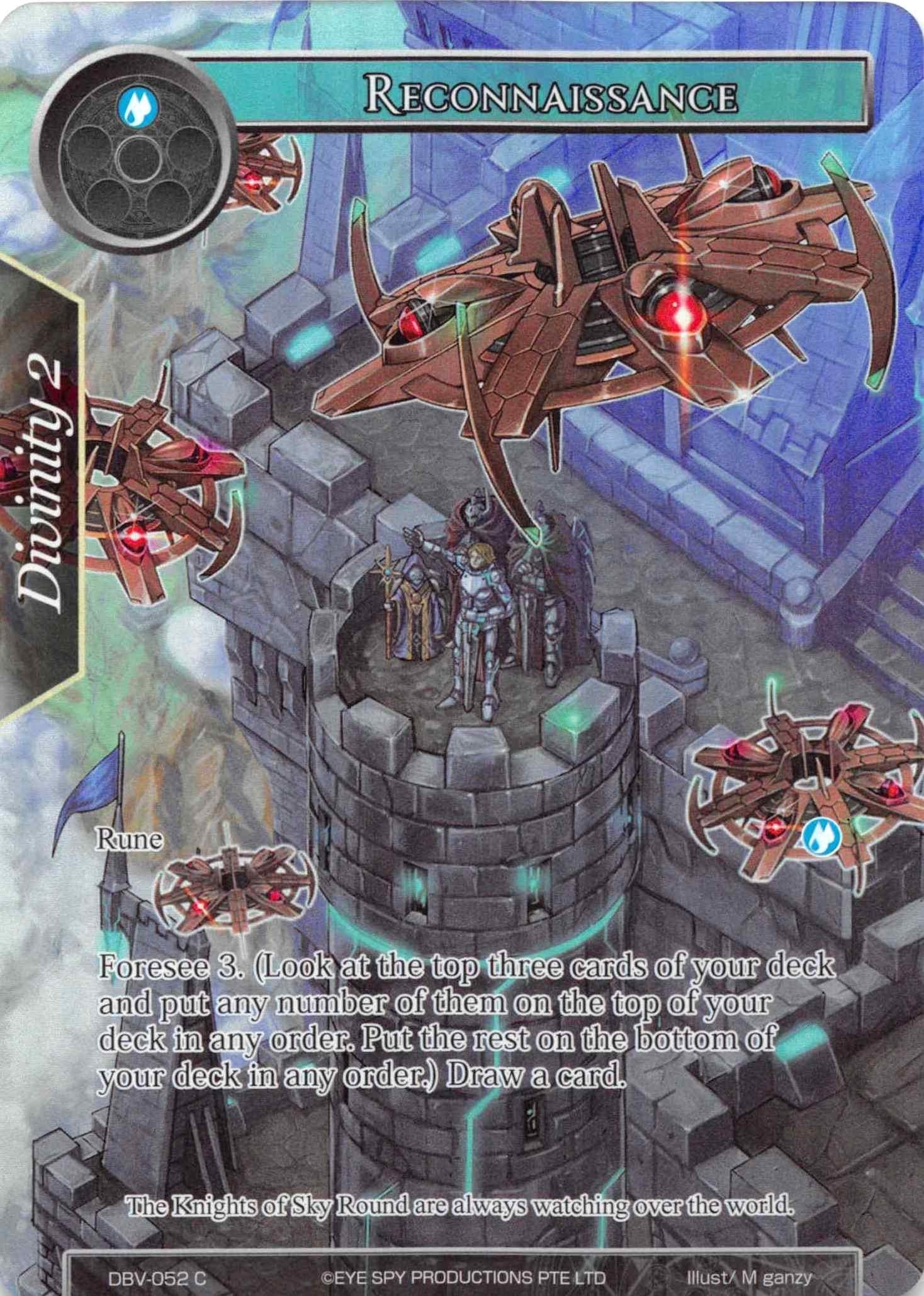 Image for Reconnaissance (Full Art) (The Decisive Battle of Valhalla) (DBV-052) - Force of Will