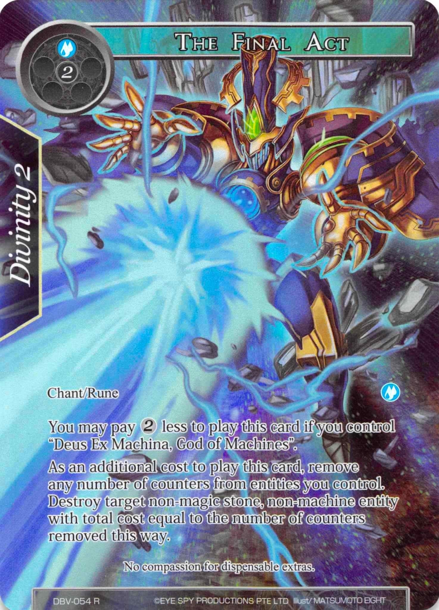 Image for The Final Act (Full Art) (The Decisive Battle of Valhalla) (DBV-054) - Force of Will