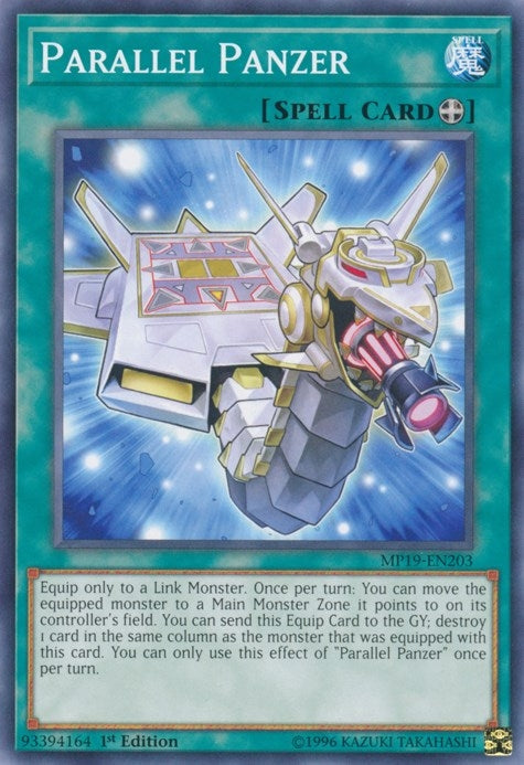 Image for Parallel Panzer (2019 Gold Sarcophagus Tin Mega Pack) (MP19-EN203) - YuGiOh