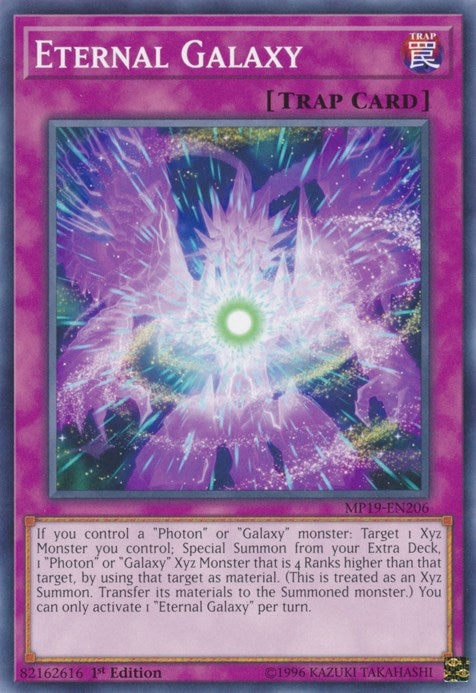 Image for Eternal Galaxy (2019 Gold Sarcophagus Tin Mega Pack) (MP19-EN206) - YuGiOh