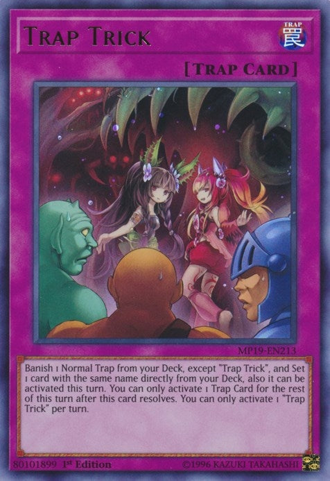 Image for Trap Trick (2019 Gold Sarcophagus Tin Mega Pack) (MP19-EN213) - YuGiOh