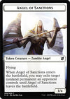 Image for Angel of Sanctions // Horror Double-Sided Token (Commander 2019) (6 // 23) - Magic: The Gathering