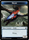 Image for Drake // Human Double-Sided Token (Commander 2019) (8 // 3) - Magic: The Gathering