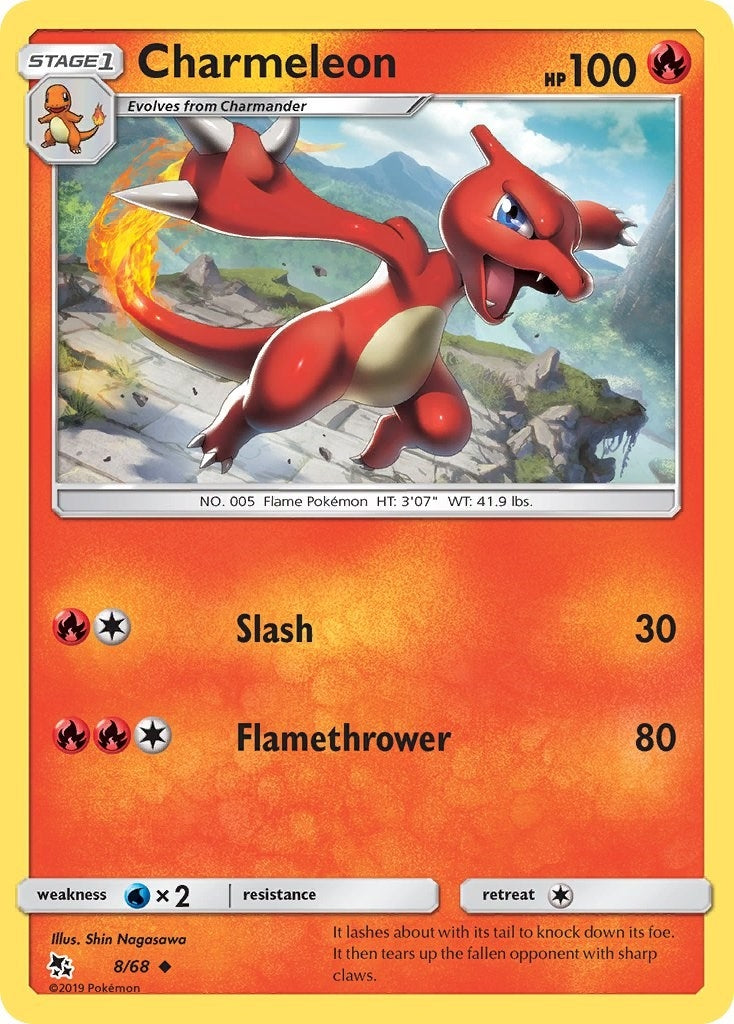 Image for Charmeleon (Hidden Fates) (8/68) - Pokemon