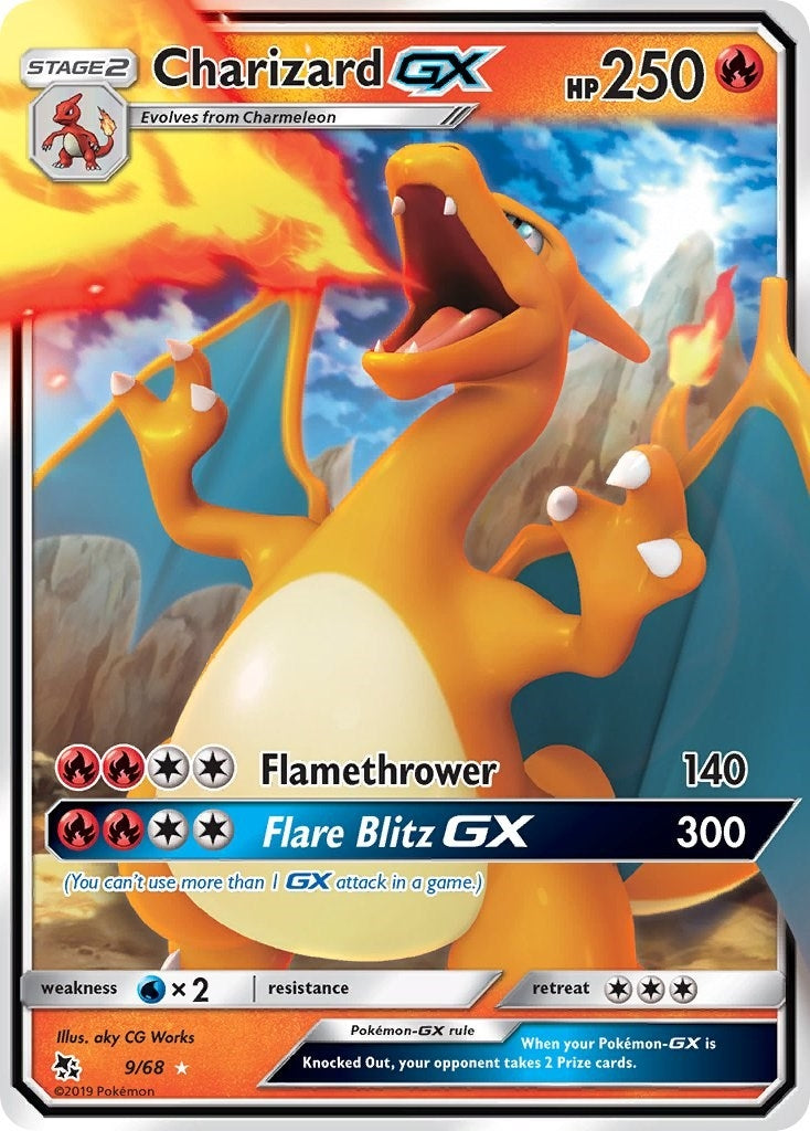 Image for Charizard GX (Hidden Fates) (9/68) - Pokemon