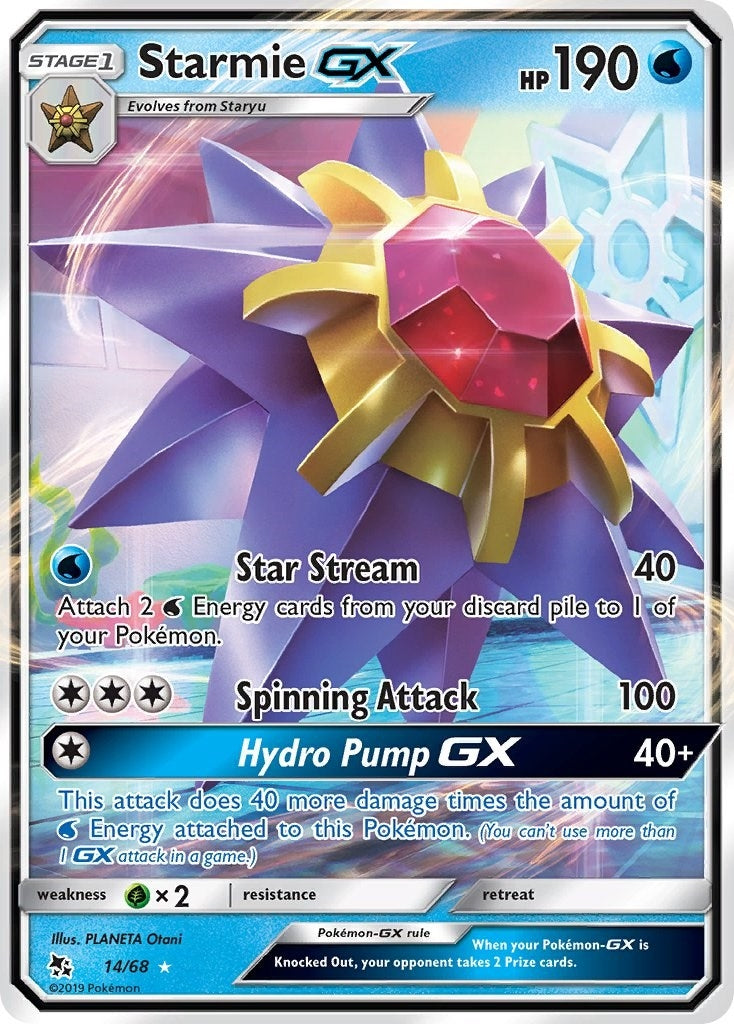 Image for Starmie GX (Hidden Fates) (14/68) - Pokemon