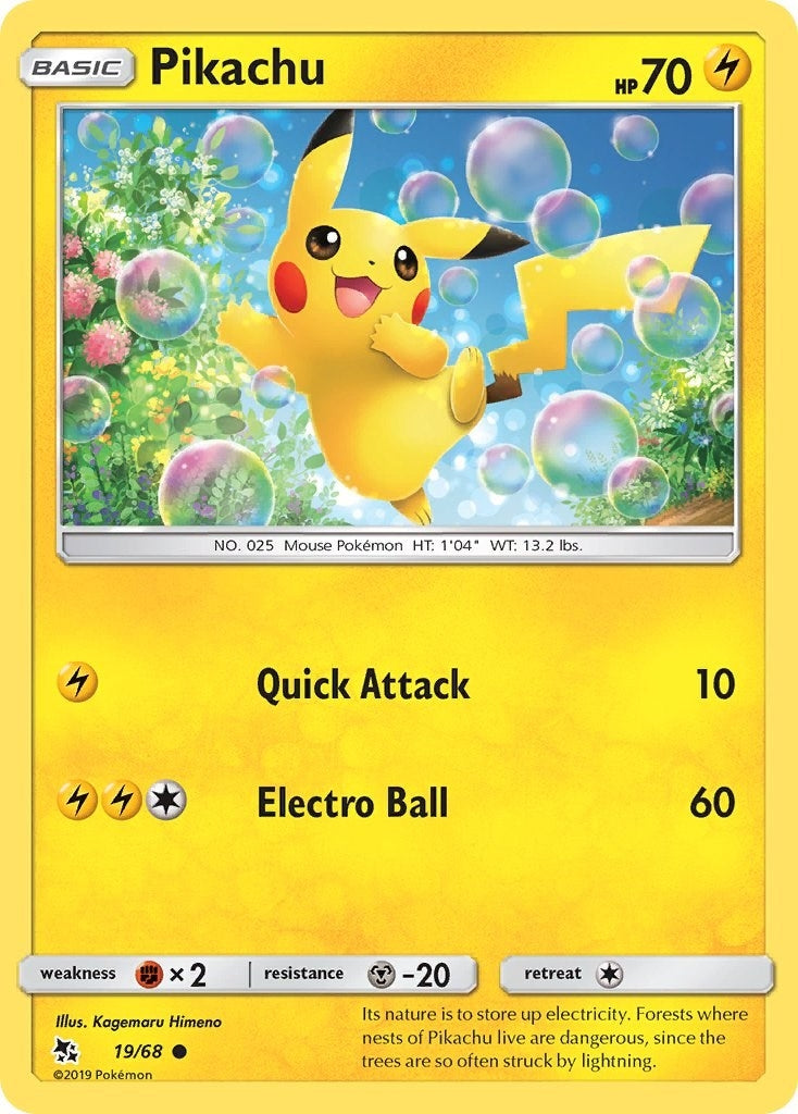 Image for Pikachu (Hidden Fates) (19/68) - Pokemon