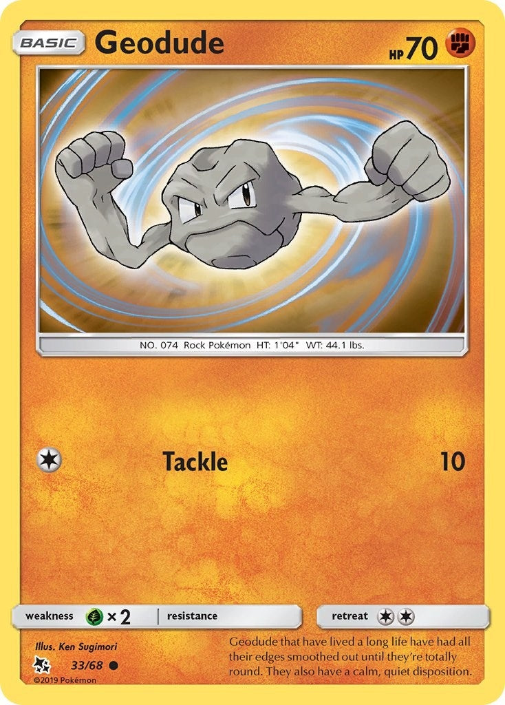 Image for Geodude (Hidden Fates) (33/68) - Pokemon