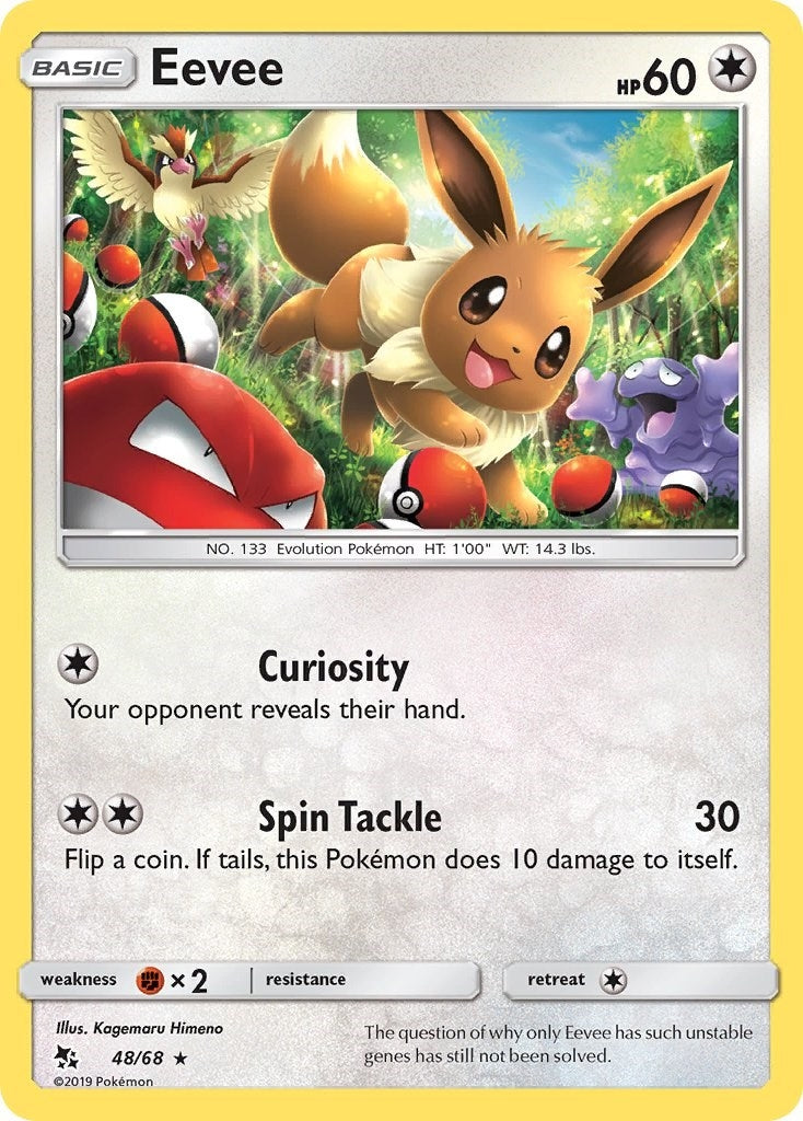 Image for Eevee (48) (Hidden Fates) (48/68) - Pokemon