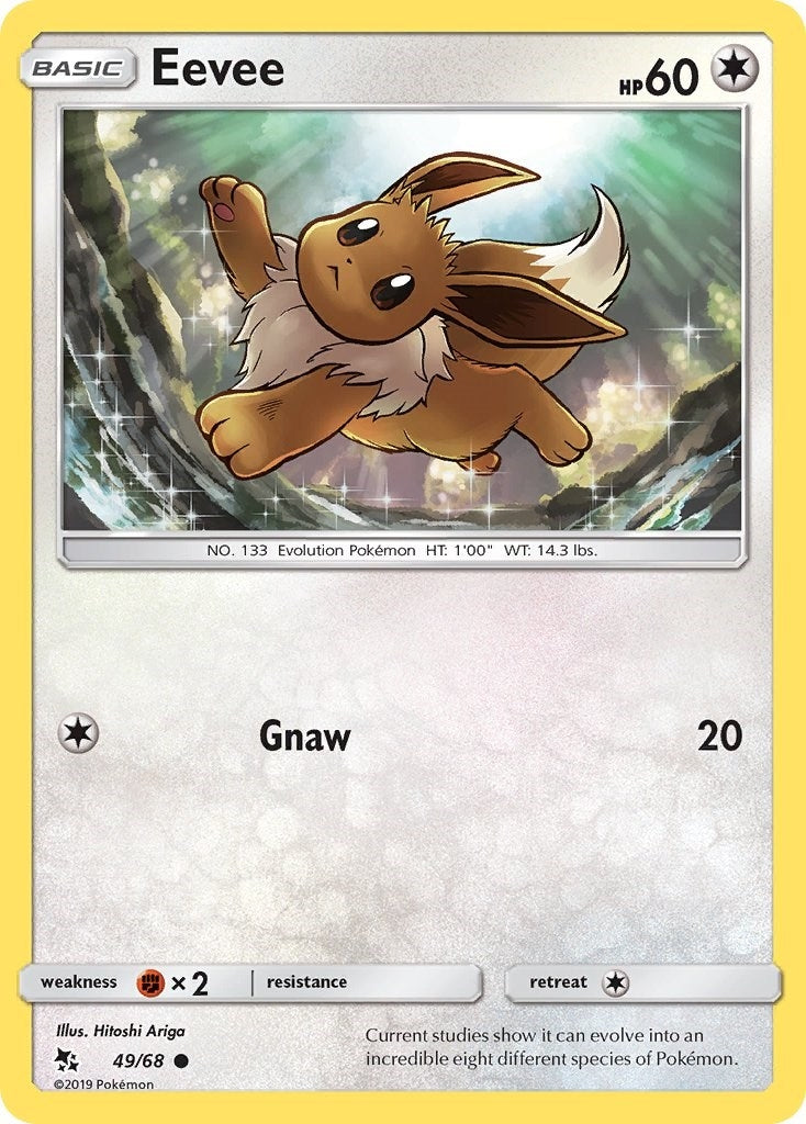 Image for Eevee (49) (Hidden Fates) (49/68) - Pokemon