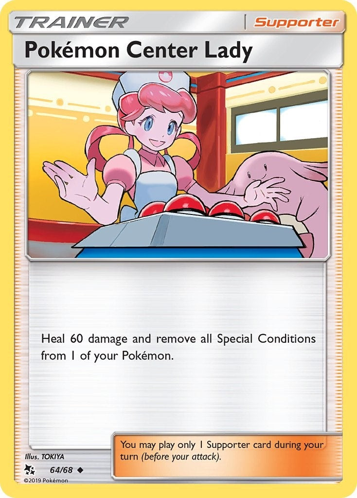 Image for Pokemon Center Lady (Hidden Fates) (64/68) - Pokemon