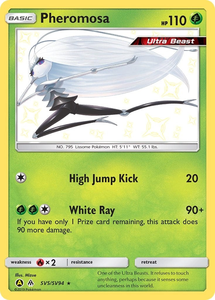 Image for Pheromosa (Hidden Fates: Shiny Vault) (SV5/SV94) - Pokemon