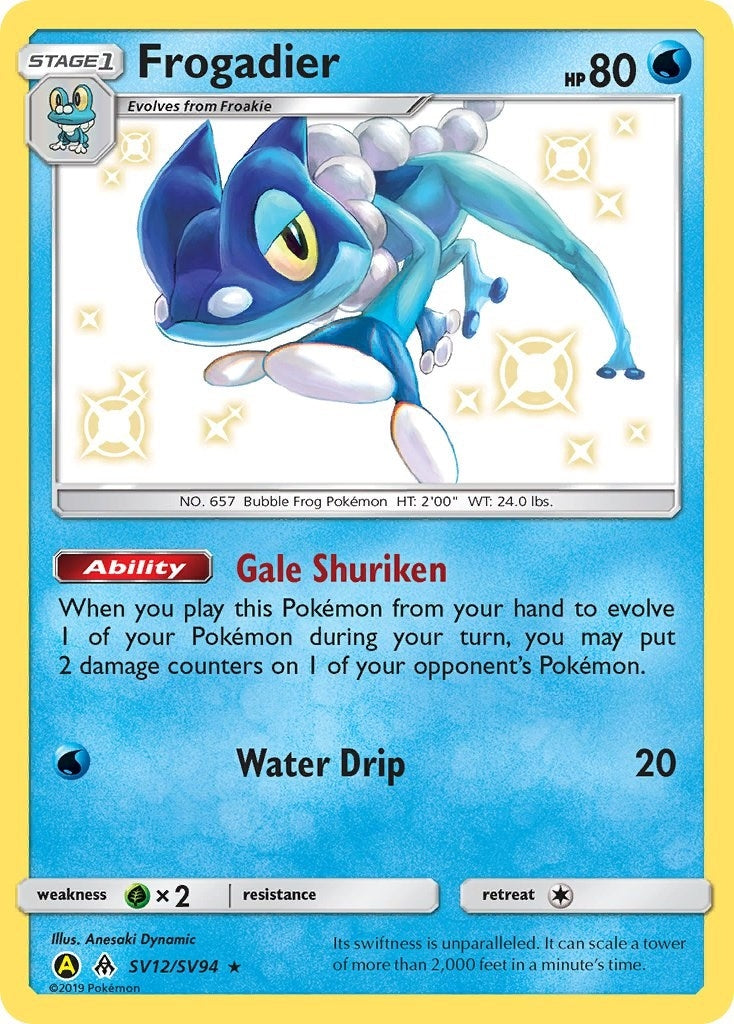 Image for Frogadier (Hidden Fates: Shiny Vault) (SV12/SV94) - Pokemon