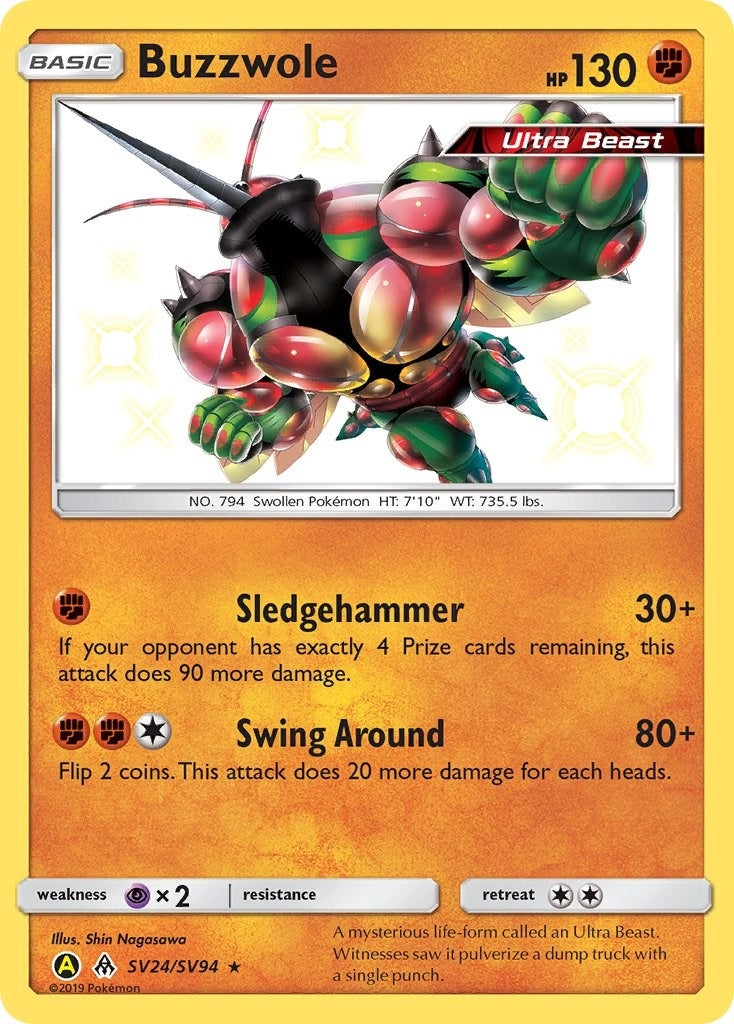 Image for Buzzwole (Hidden Fates: Shiny Vault) (SV24/SV94) - Pokemon