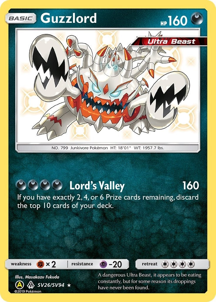 Image for Guzzlord (Hidden Fates: Shiny Vault) (SV26/SV94) - Pokemon