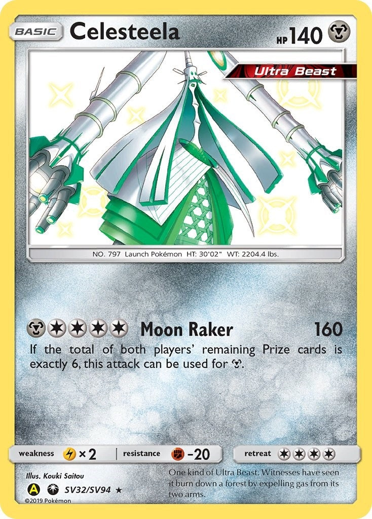Image for Celesteela (Hidden Fates: Shiny Vault) (SV32/SV94) - Pokemon