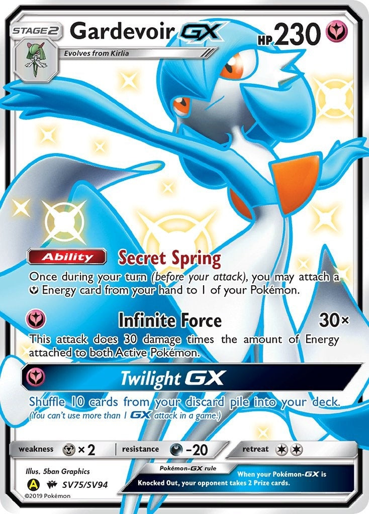 Image for Gardevoir GX (Hidden Fates: Shiny Vault) (SV75/SV94) - Pokemon