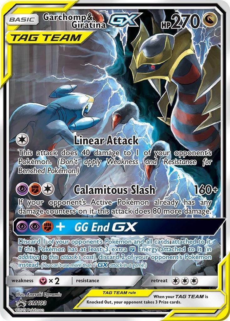 Image for Garchomp & Giratina GX - SM193 (SM Promos) (SM193) - Pokemon