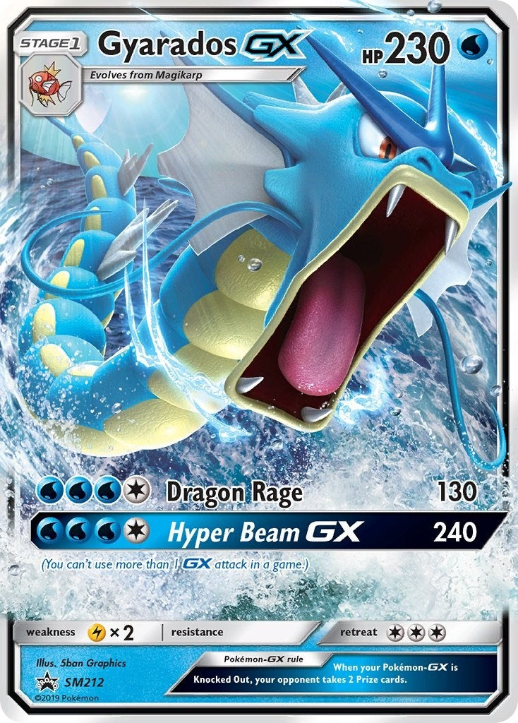 Image for Gyarados GX - SM212 (SM Promos) (SM212) - Pokemon