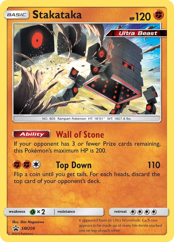 Image for Stakataka - SM209 (SM Promos) (SM209) - Pokemon