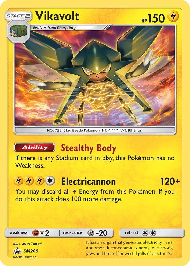 Image for Vikavolt - SM208 (SM Promos) (SM208) - Pokemon