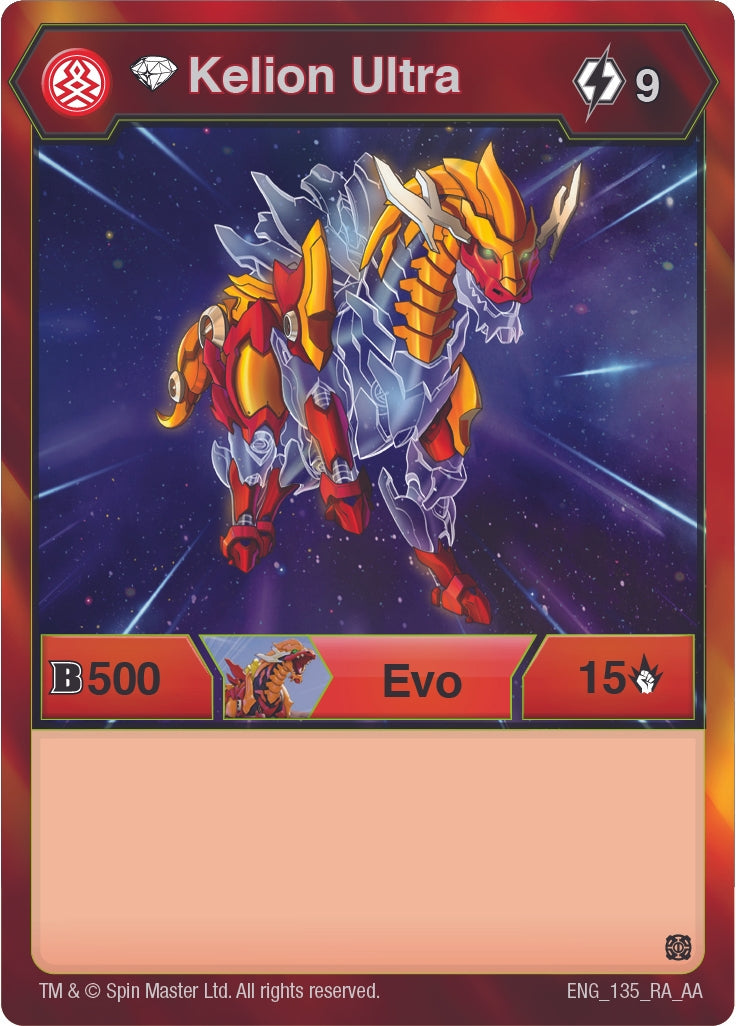 Image for Diamond Kelion Ultra (Age of Aurelus) (135) - Bakugan TCG