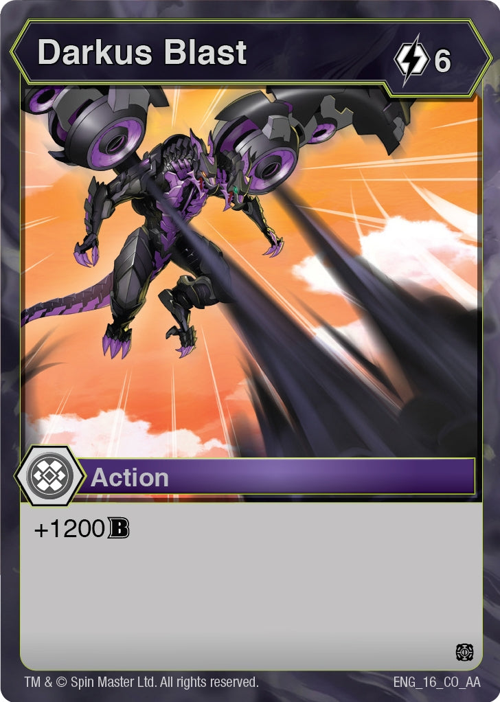 Image for Darkus Blast (Age of Aurelus) (16) - Bakugan TCG