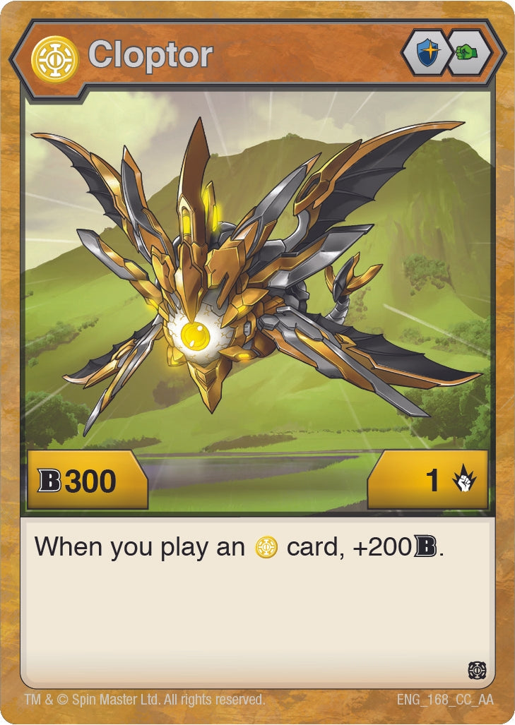 Image for Cloptor (Age of Aurelus) (168) - Bakugan TCG