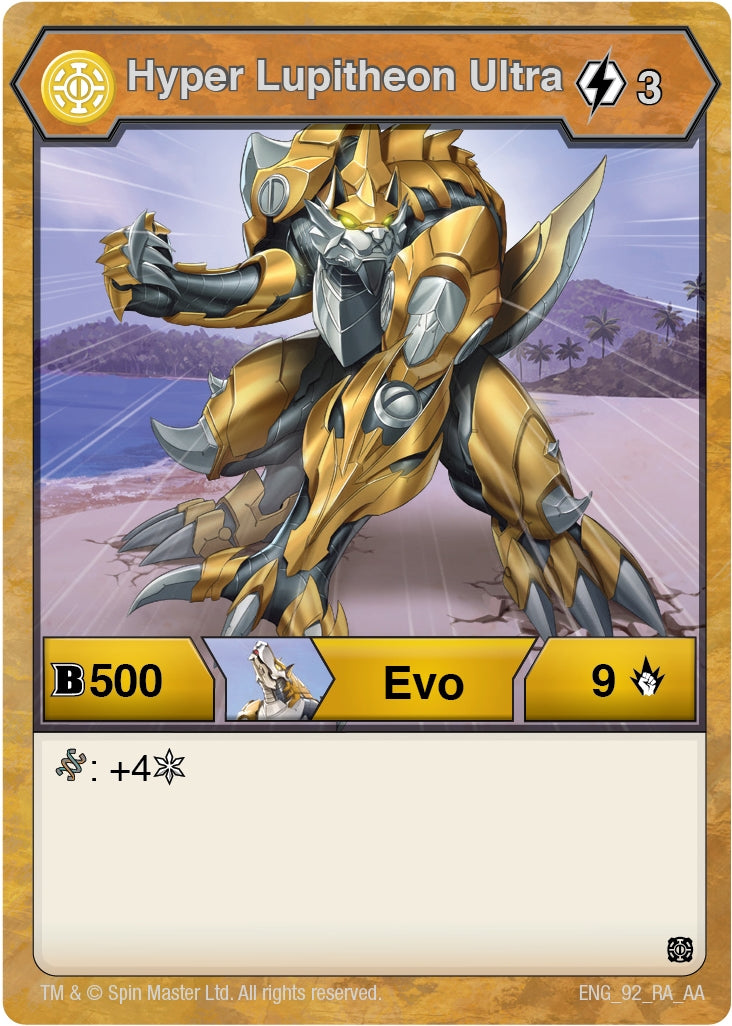 Image for Hyper Lupitheon Ultra (Age of Aurelus) (92) - Bakugan TCG