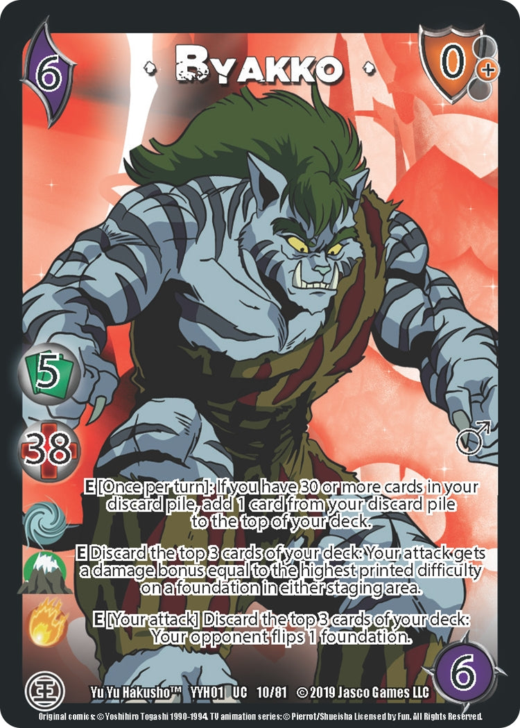 Image for Byakko (Yu Yu Hakusho) (10) - UniVersus