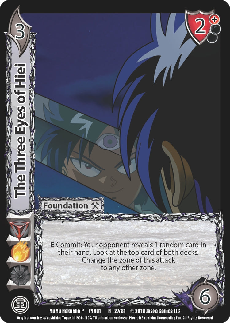 Image for The Three Eyes of Hiei (Yu Yu Hakusho) (27) - UniVersus
