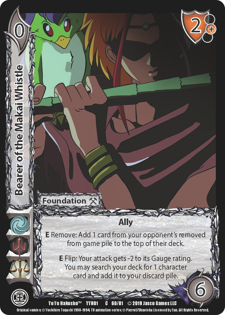 Image for Bearer of the Makai Whistle (Yu Yu Hakusho) (60) - UniVersus
