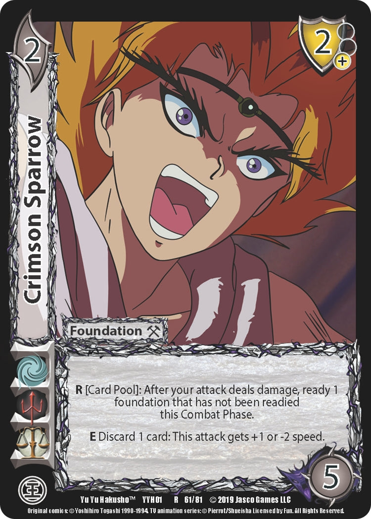 Image for Crimson Sparrow (Yu Yu Hakusho) (61) - UniVersus