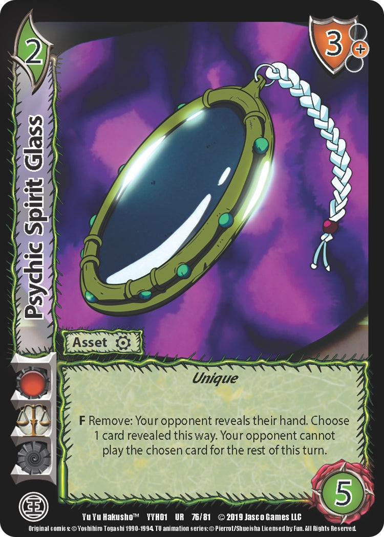 Image for Psychic Spirit Glass (Yu Yu Hakusho) (76) - UniVersus