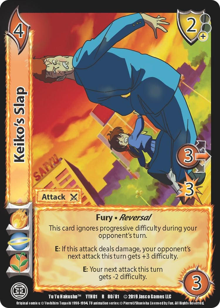 Image for Keiko's Slap (Yu Yu Hakusho) (80) - UniVersus